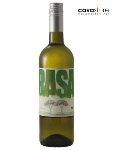 Basa Rueda witte wijn Telmo Rodríguez fles met etiket frontaal