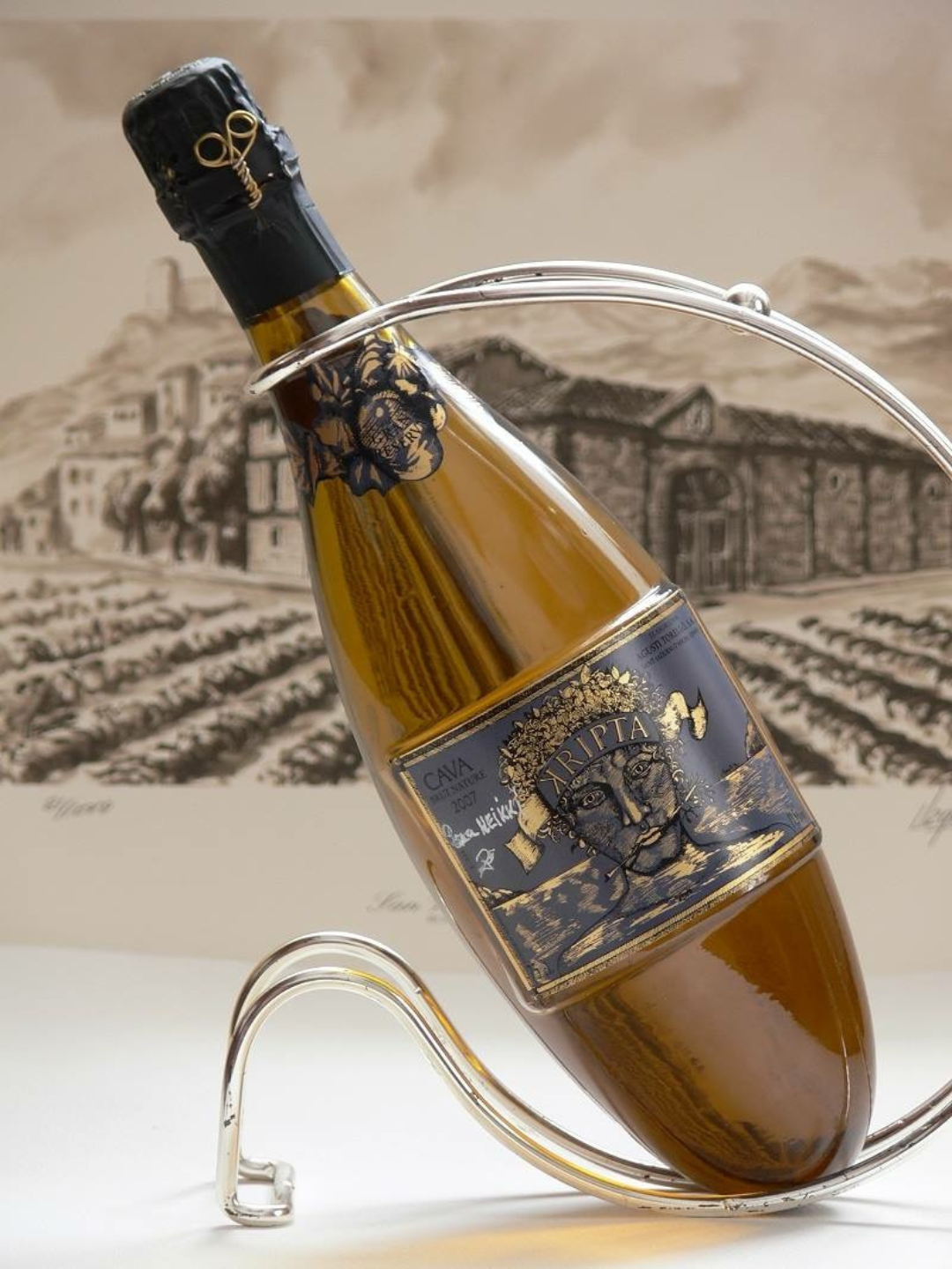 Kripta Agustí Torelló Mata fles cava
