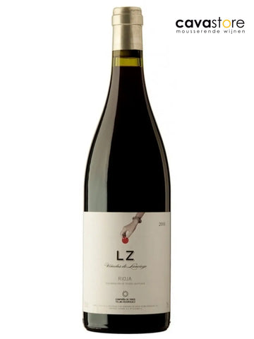 fles LZ Rioja rode wijn van wijnmaker Telmo Rodríguez