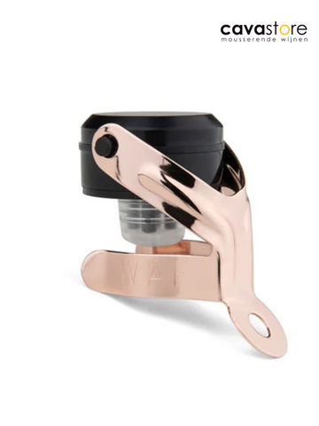 Universele Stopper Goud/Roze – stijlvolle en veilige stopper voor cava en champagneflessen